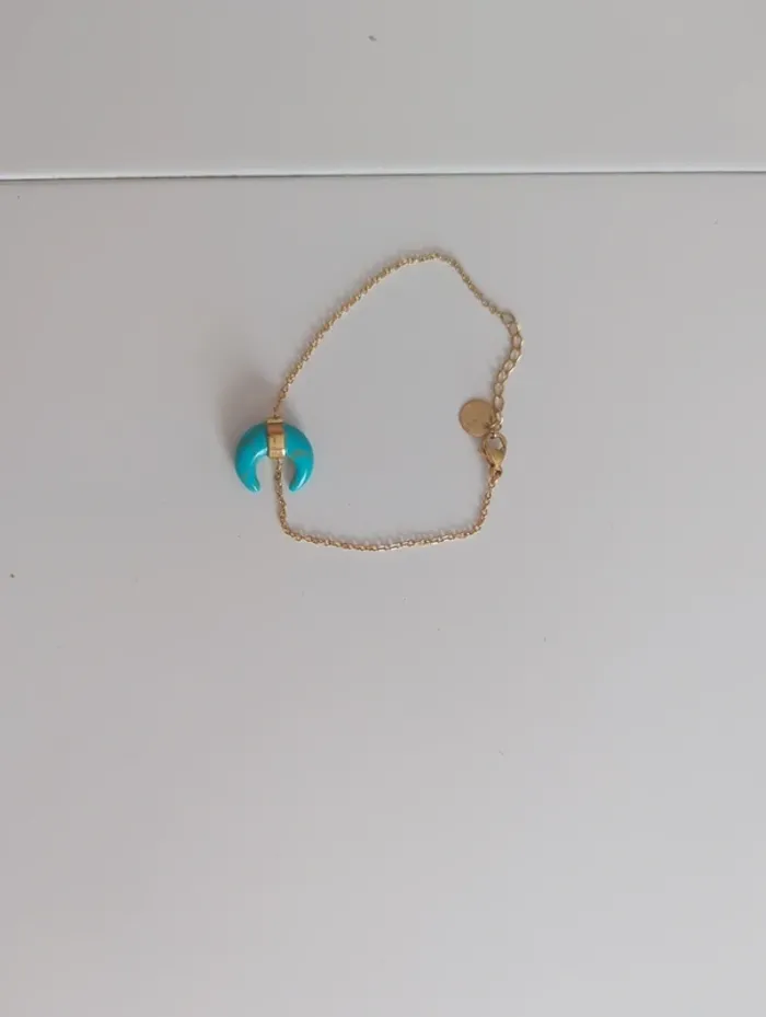 Bracelet doré en acier inoxydable