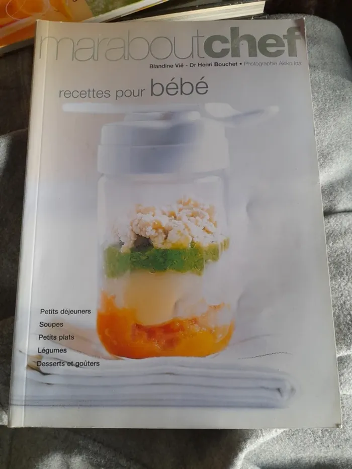 livre de recette pour bébé