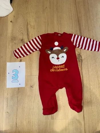Pyjama Noël 3 mois