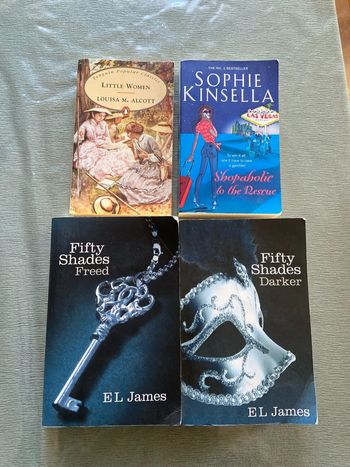 Lot de 4 romans en anglais