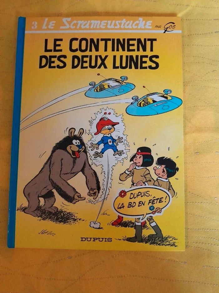 BD Vintage (1994) Le scrameustache : Le continent des deux Lunes