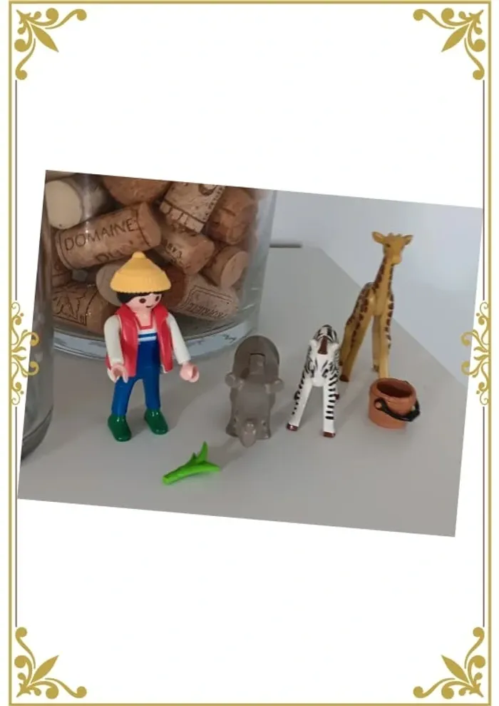 Fermières avec bébés animaux playmobil - photo numéro 2