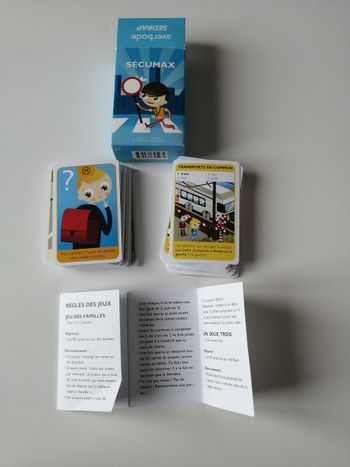 jeu de cartes sécumax