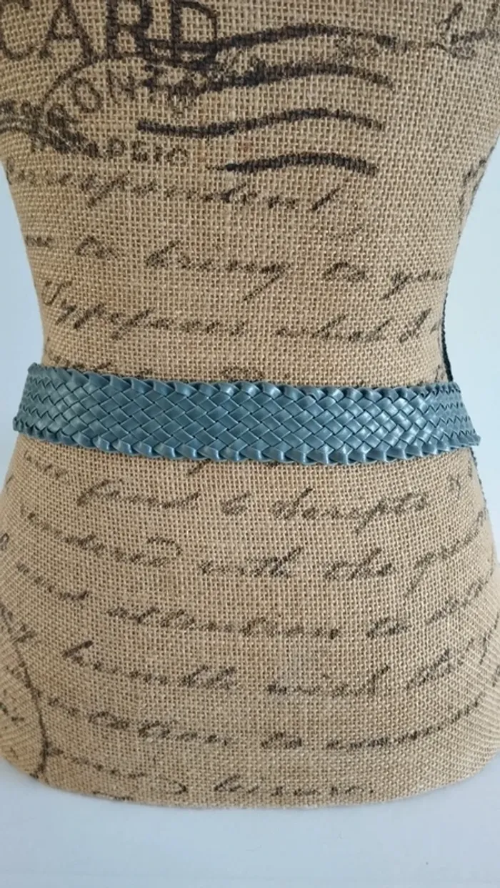 Ceinture croisée grise 100 cm femme - photo numéro 6