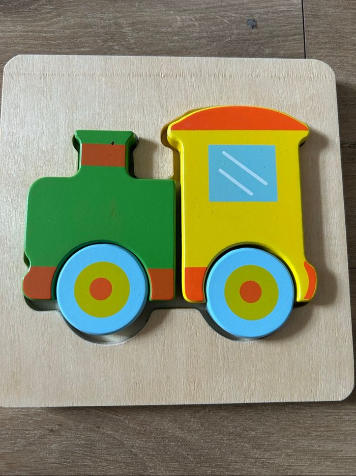 Lot puzzle en bois - photo numéro 2