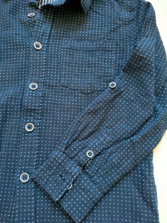 Chemise bleue 6 ans Kiabi - photo numéro 3