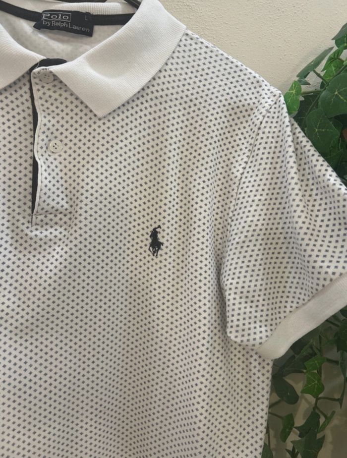 Polo Ralph Lauren blanc et bleu - photo numéro 2
