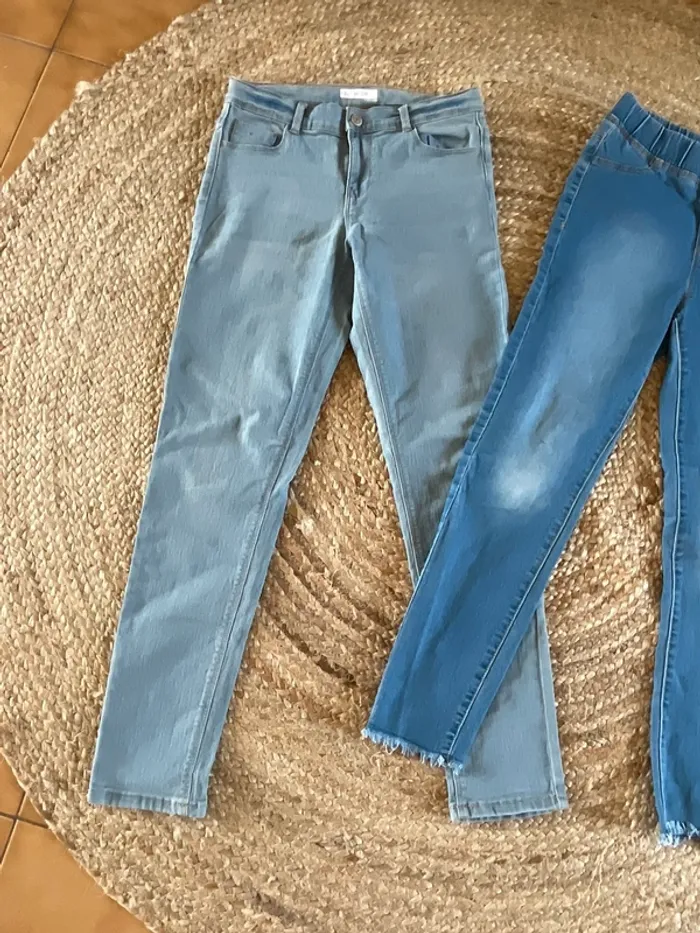 2 jeans fille - photo numéro 6