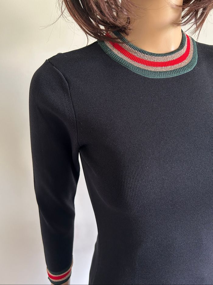 Pull noir et pailleté Morgan taille XS jamais porté - photo numéro 4
