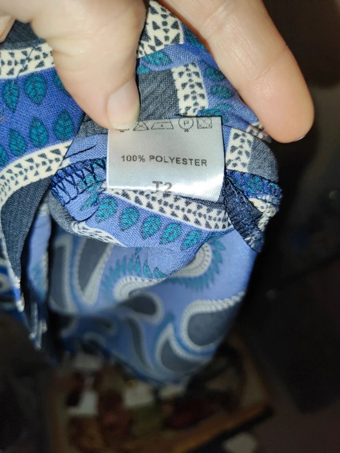 Robe noire et violette taille 2 - photo numéro 4