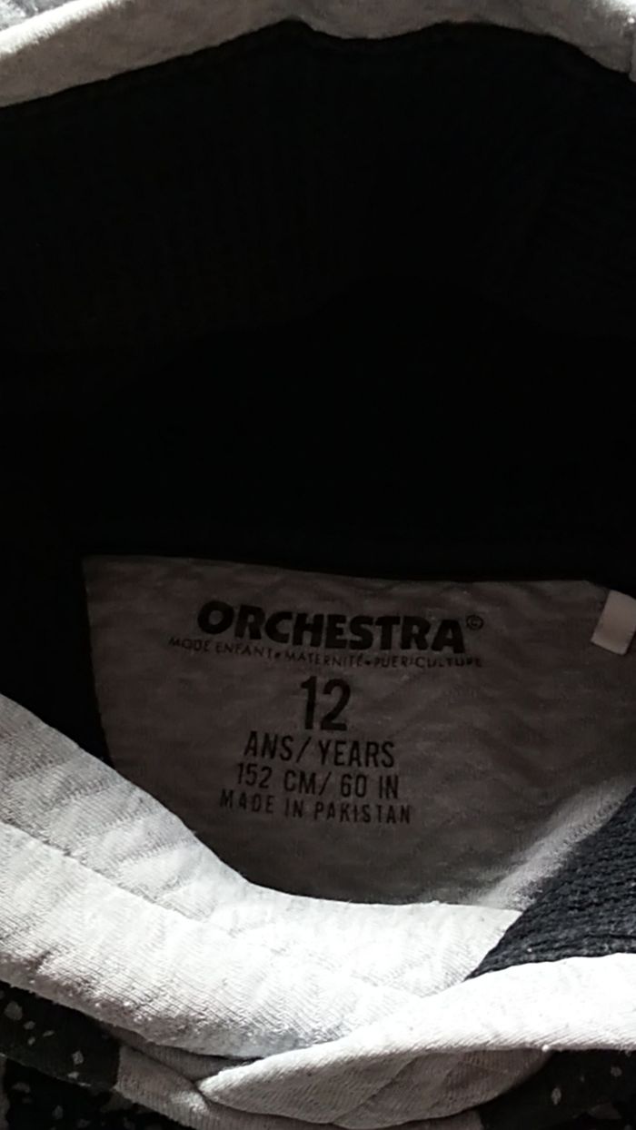 Sweet à capuche fille - photo numéro 3