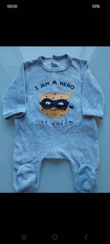 Grenouillere  1 mois