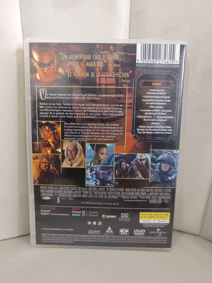Dvd " Riddick " - photo numéro 2