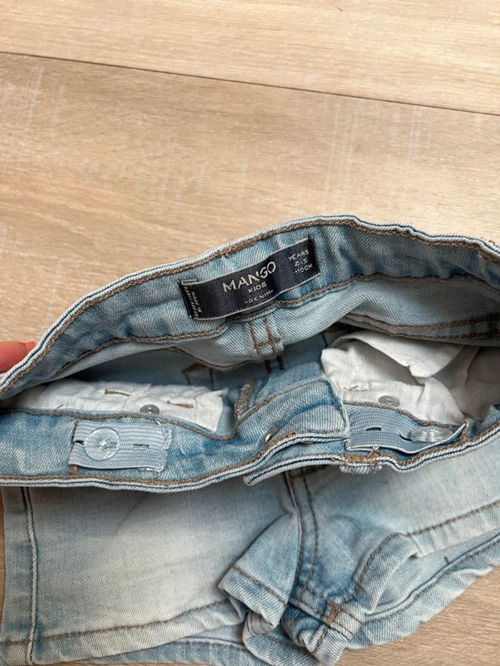 Short jean Mango 4-5 ans - photo numéro 3