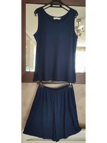 Ensemble bleu marine décontracté Mia Soana