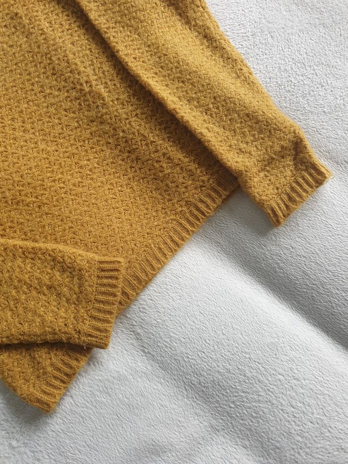 Pull femme 46/48 moutarde - photo numéro 5