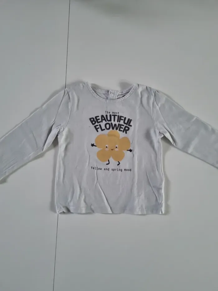 T-shirt manches longues 18 mois kiabi