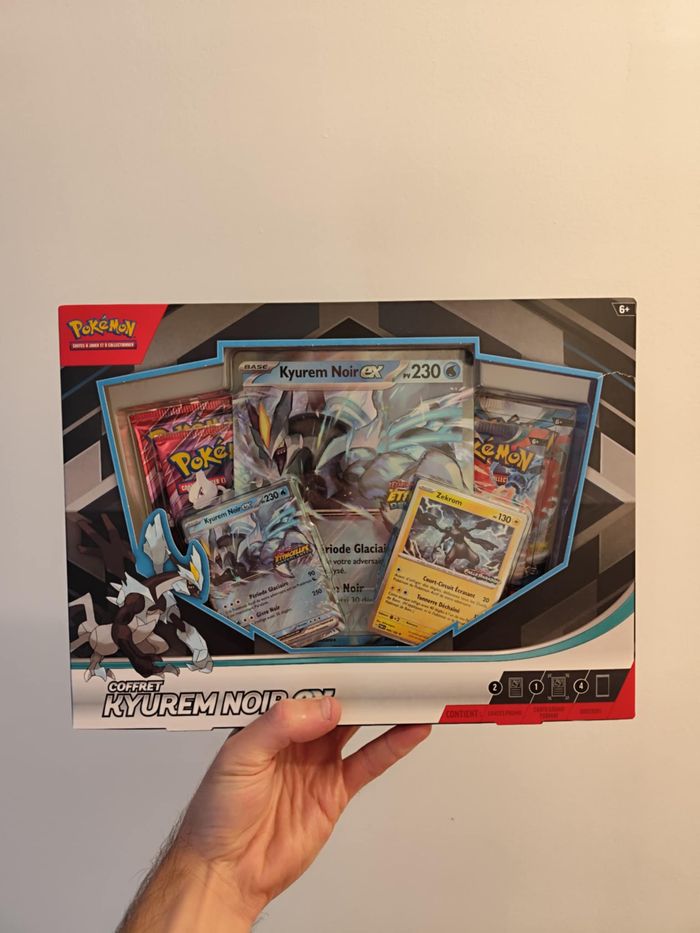 Coffret Pokémon - Kyurem Noir Ex - Scellé FR