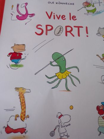 Livre  Vive le sport l'école des loisirs