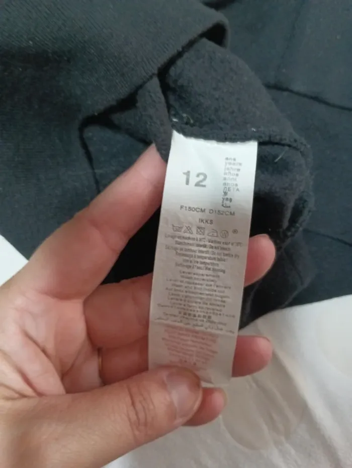 Sweat zippé fille ikks taille 12 ans - photo numéro 5