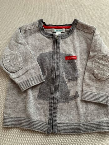 Gilet Zipé bébé garçon Obaïbi