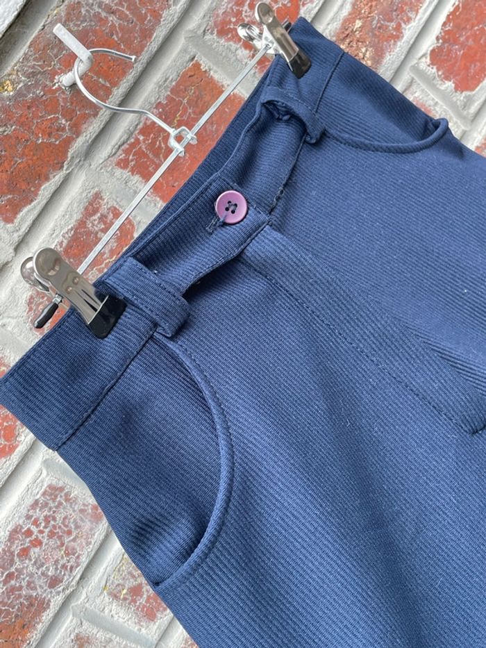 Pantalon bleu marine élégant - photo numéro 8
