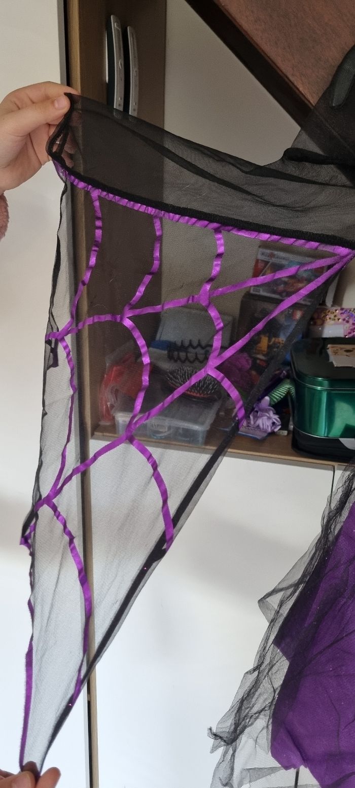 Déguisement de sorcière violette - photo numéro 4