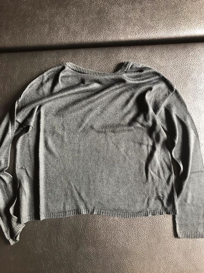 Pull fin noir Kiabi fille 8 ans - photo numéro 5