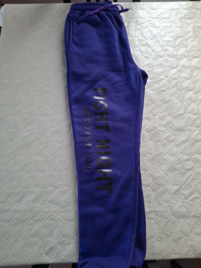 💜Ensemble top et pantalon violet - taille M💜 - photo numéro 7