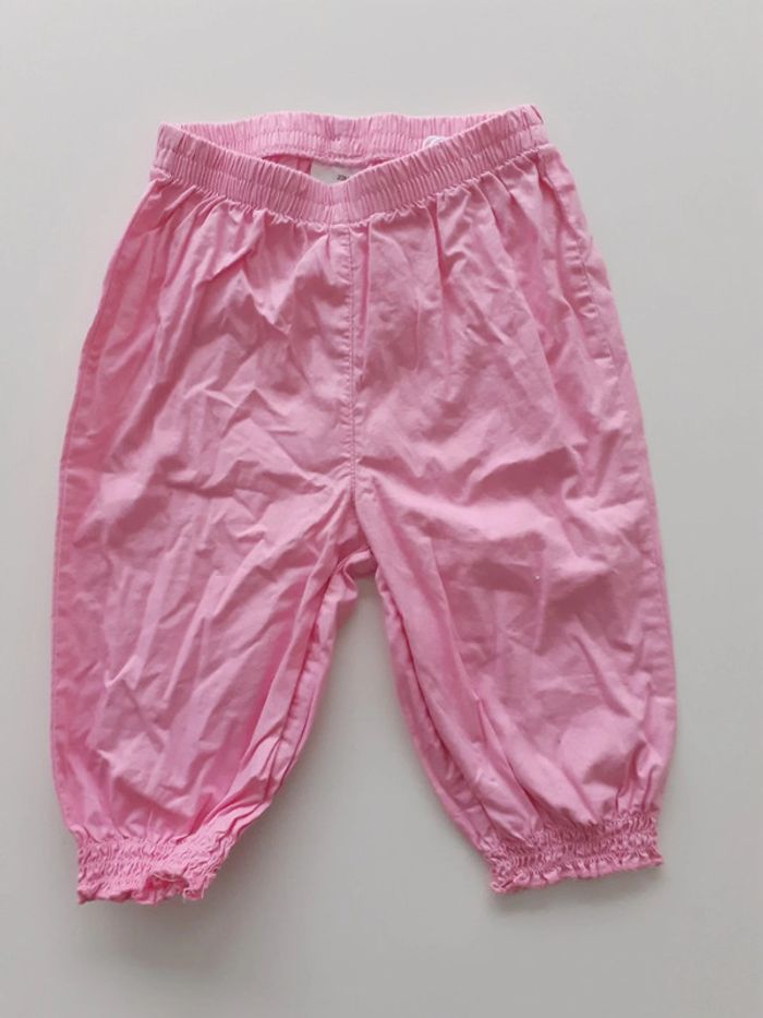 Pantalon fille été rose 23 mois