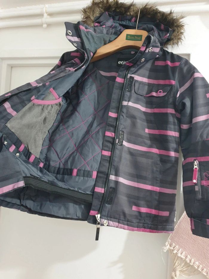 Blouson Veste Doudoune ski Etirel 10 ans