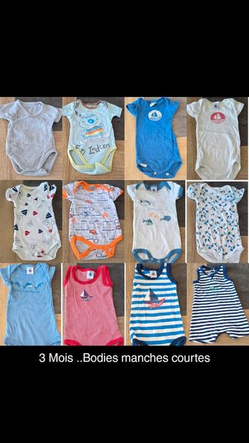 Lot de vêtements garçon 3mois Été