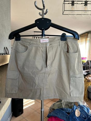 Jupe cargo kaki ONLY
