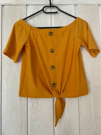 Haut moutarde - Jennyfer - S