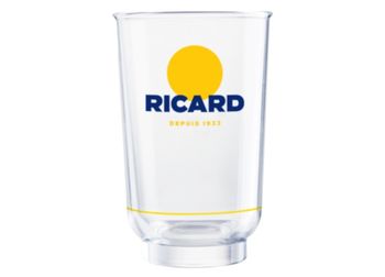 Ricard lot de 6 verres allongés 