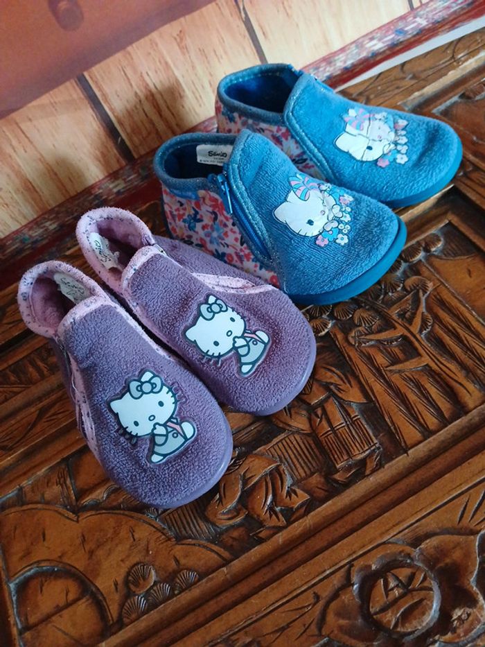 Lot chaussons 22 23