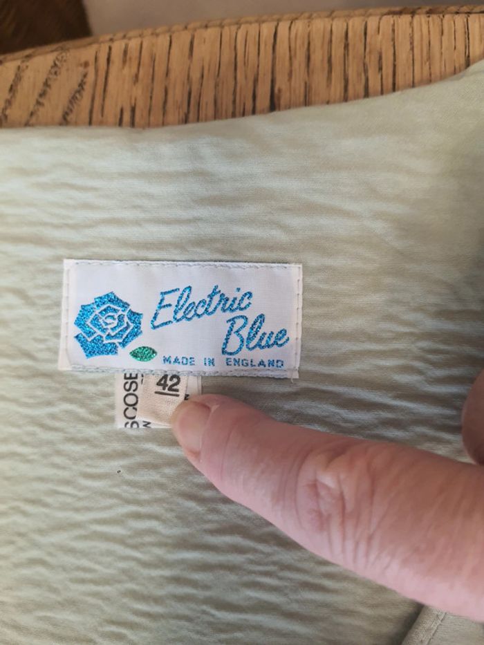 Magnifique robe Electric Blue taille 42 vert - photo numéro 12