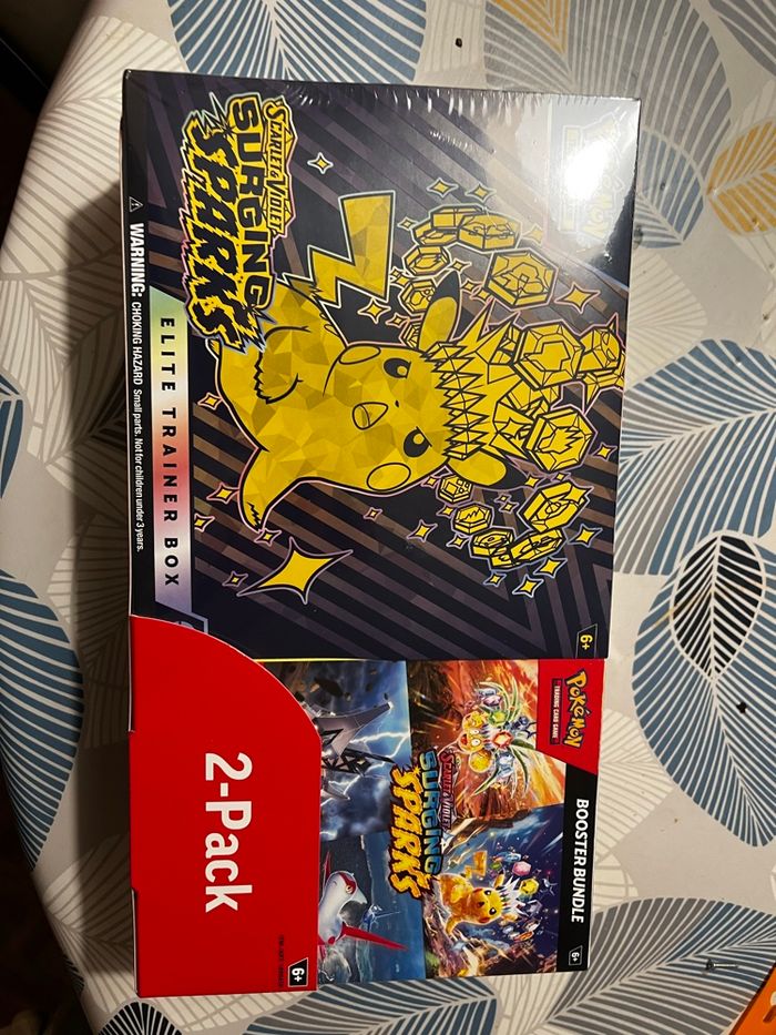 ETB Étincelle Déferlante + Bundle EV8