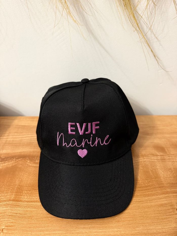 Casquette personnalisée brodée EVJF - photo numéro 5