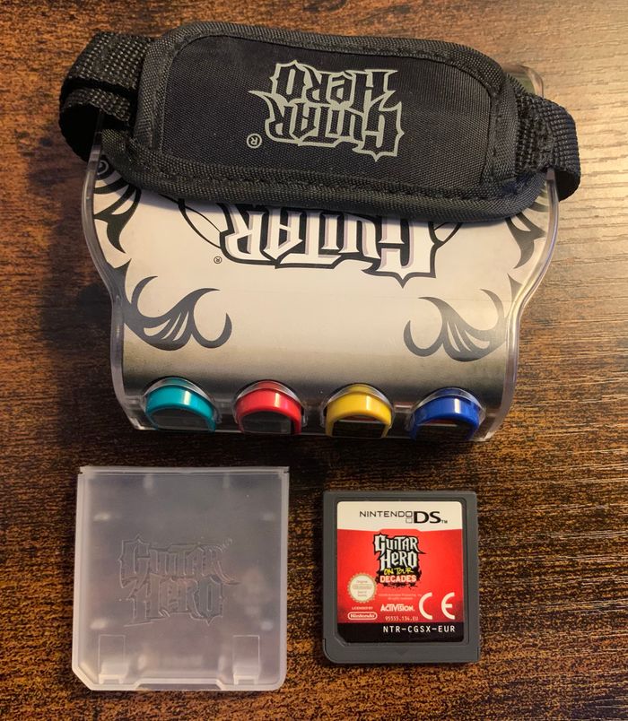 Jeu Nintendo DS Guitar Hero on tour decades
