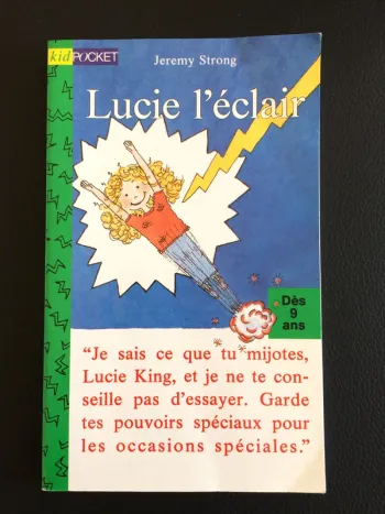 Livre Lucie l'éclair