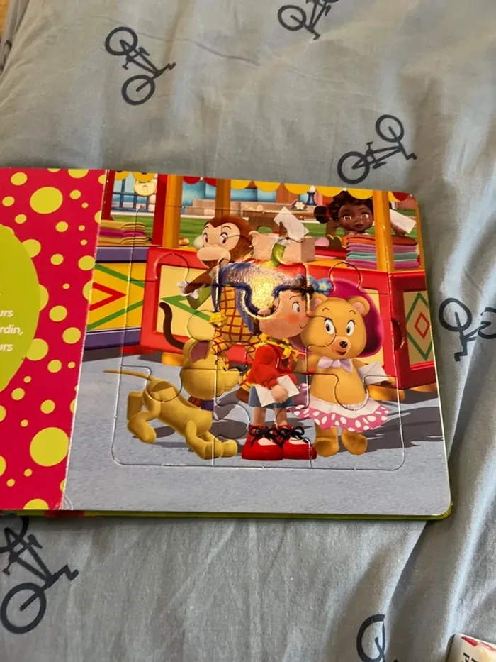 Livre puzzle oui oui - photo numéro 5