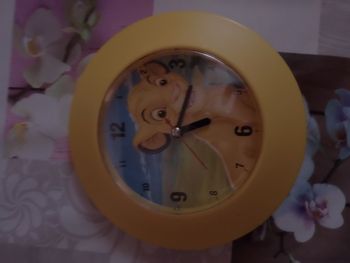 Horloge Le Roi Lion