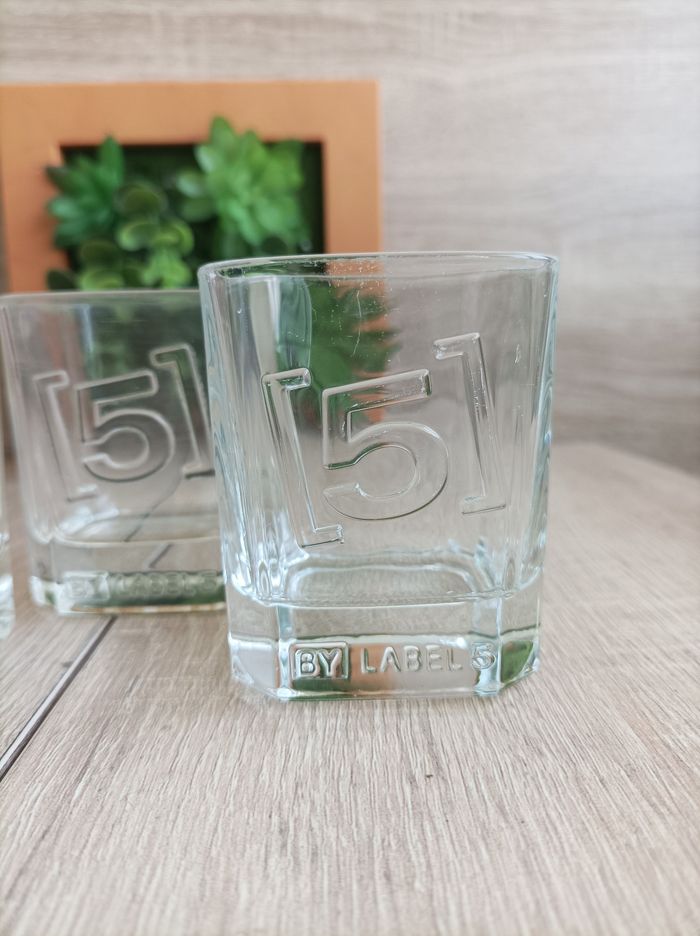 Lot 3 verres Label 5 - photo numéro 3