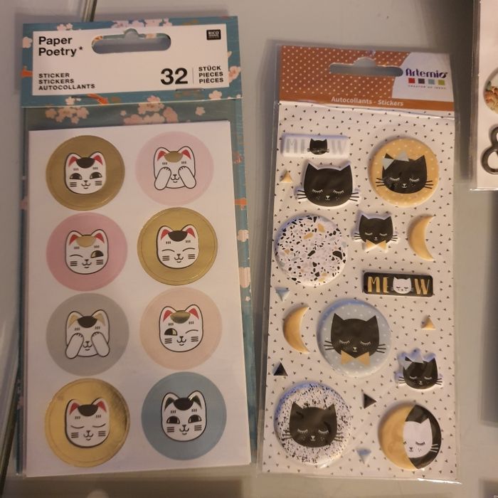 Lot planches de stickers - photo numéro 2