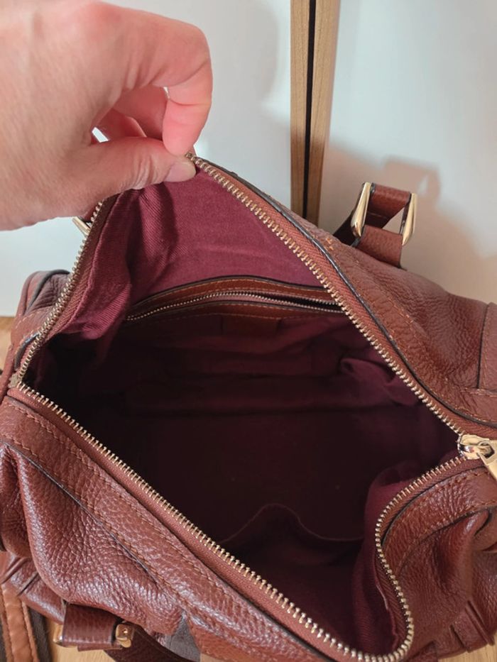 Sac en cuir 35x20cm - photo numéro 3
