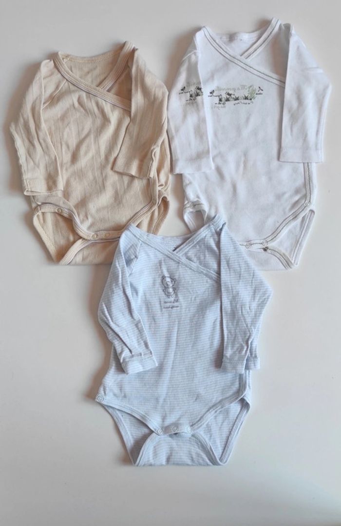 Lot bodies bébé garçon - photo numéro 2