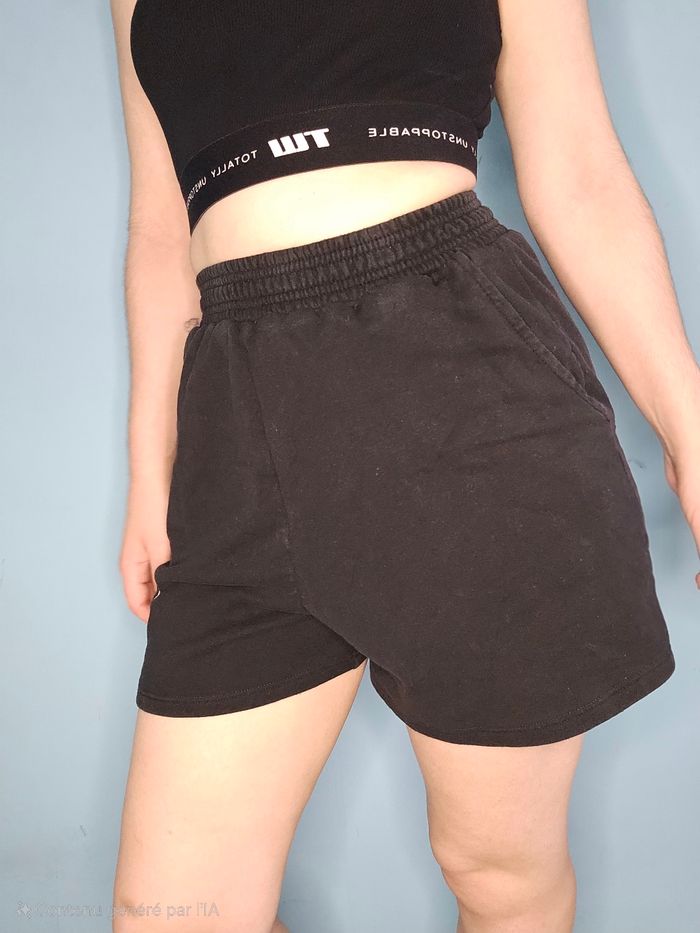 Short noir confortable noir T38 Tally Weijl - photo numéro 3