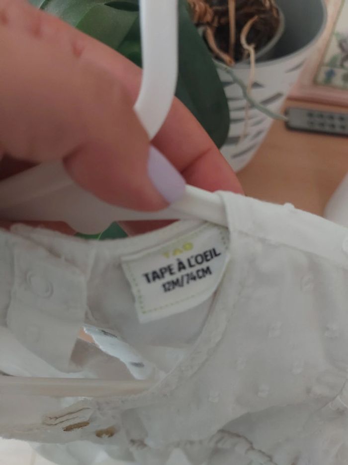 Robe blanche et or - photo numéro 3