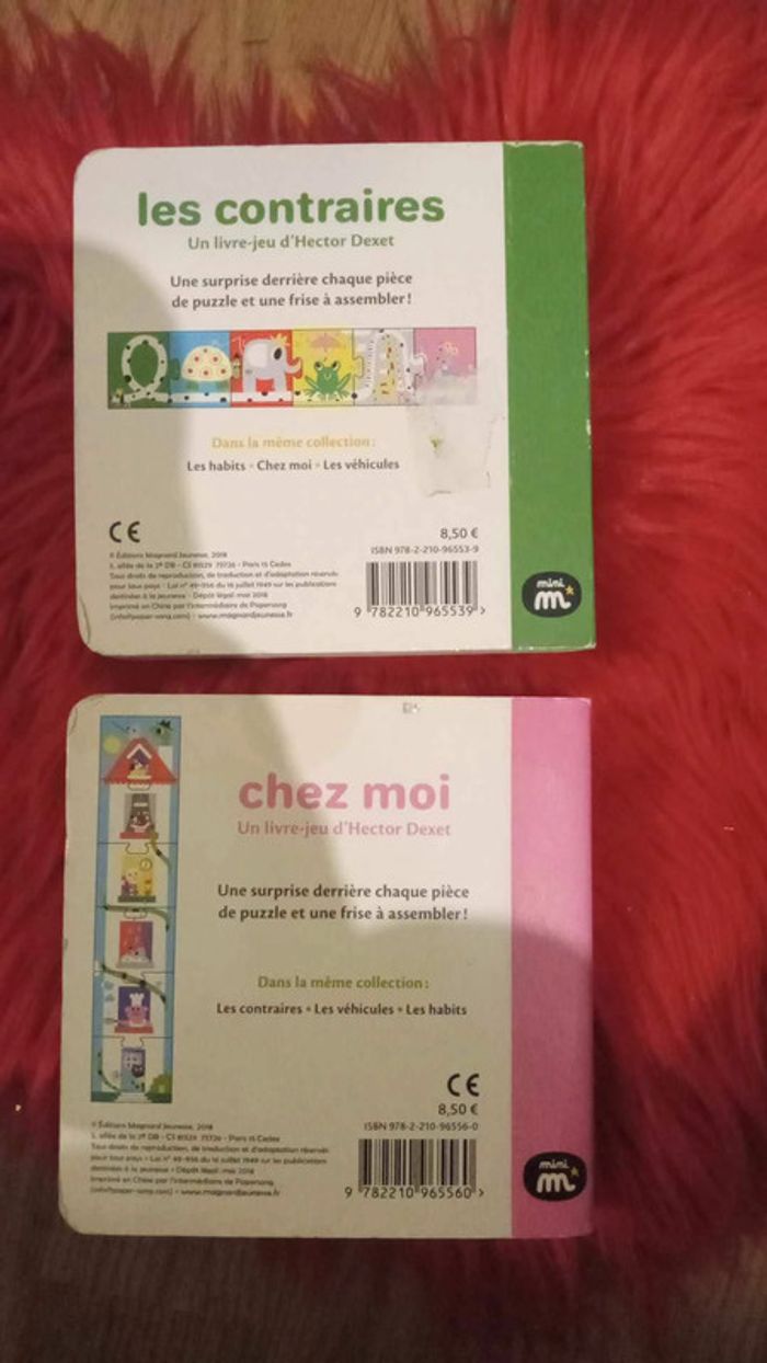 2 livres puzzles - photo numéro 2